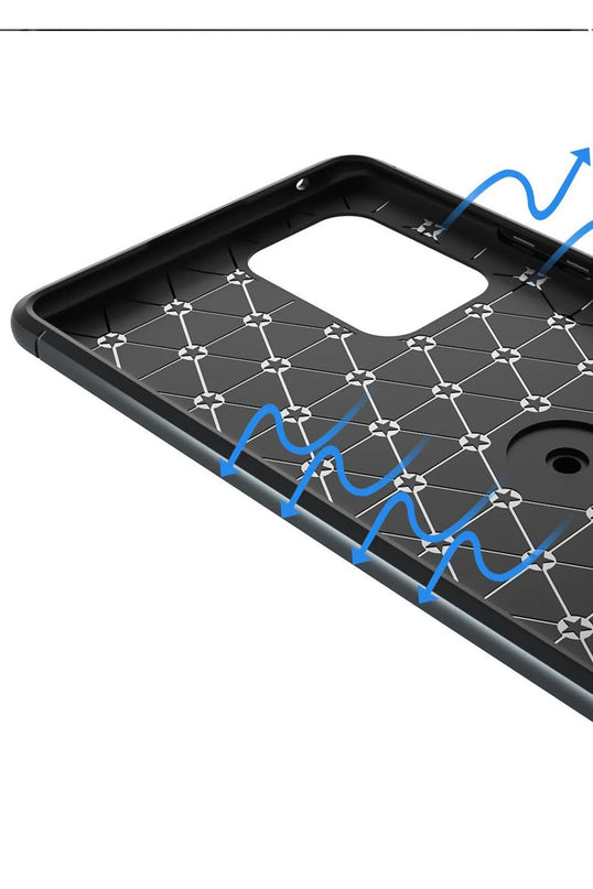 Samsung Galaxy A91 / S10 Lite Range Yüzüklü Silikon Kılıf - Siyah 2 6