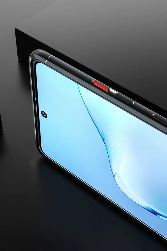 Samsung Galaxy A91 / S10 Lite Range Yüzüklü Silikon Kılıf - Siyah 2 7