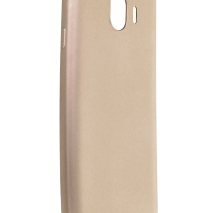 Samsung Galaxy J4 First Silikon Kılıf - Gold