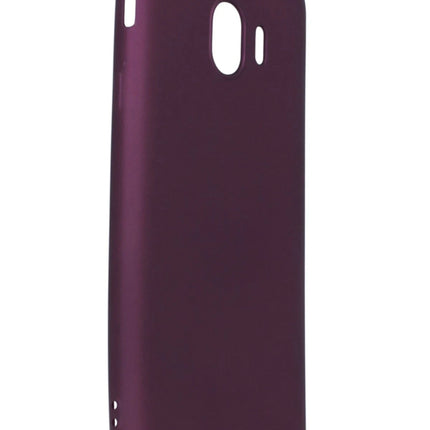 Samsung Galaxy J4 First Silikon Kılıf - Mürdüm
