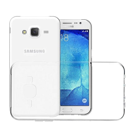 Samsung Galaxy J7 Lüx Şeffaf Silikon Kılıf 2