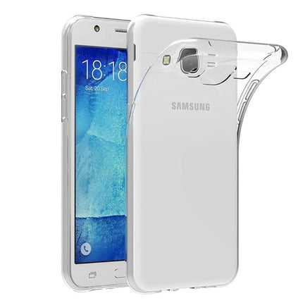 Samsung Galaxy J7 Lüx Şeffaf Silikon Kılıf