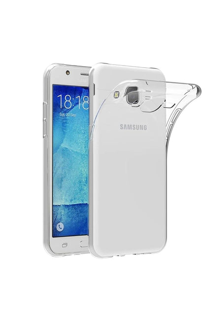 Samsung Galaxy J7 Lüx Şeffaf Silikon Kılıf