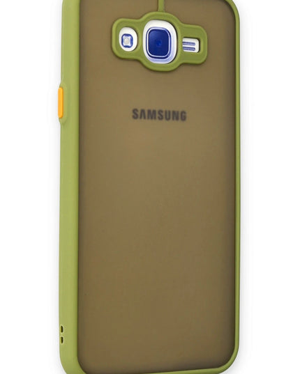 Samsung Galaxy J7 Montreal Silikon Kapak Kılıf - Açık Yeşil 3