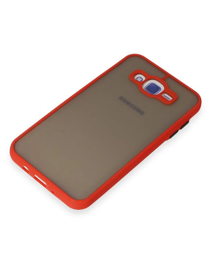 Samsung Galaxy J7 Montreal Silikon Kapak Kılıf - Kırmızı 4