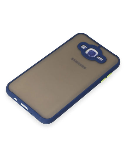 Samsung Galaxy J7 Montreal Silikon Kapak Kılıf - Lacivert 4