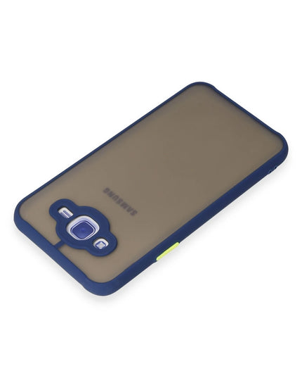 Samsung Galaxy J7 Montreal Silikon Kapak Kılıf - Lacivert 3