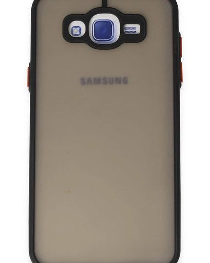 Samsung Galaxy J7 Montreal Silikon Kapak Kılıf - Siyah