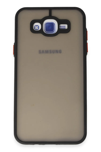 Samsung Galaxy J7 Montreal Silikon Kapak Kılıf - Siyah