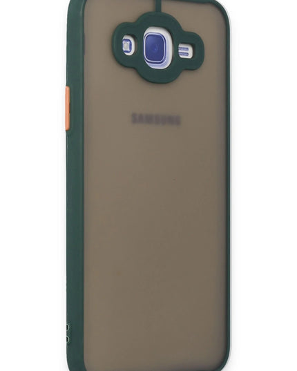 Samsung Galaxy J7 Montreal Silikon Kapak Kılıf - Yeşil 2