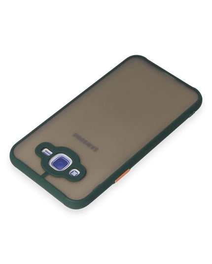 Samsung Galaxy J7 Montreal Silikon Kapak Kılıf - Yeşil 3