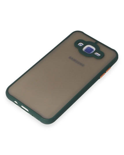 Samsung Galaxy J7 Montreal Silikon Kapak Kılıf - Yeşil 4