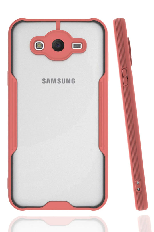 Samsung Galaxy J7 Platin Silikon Kılıf - Pembe