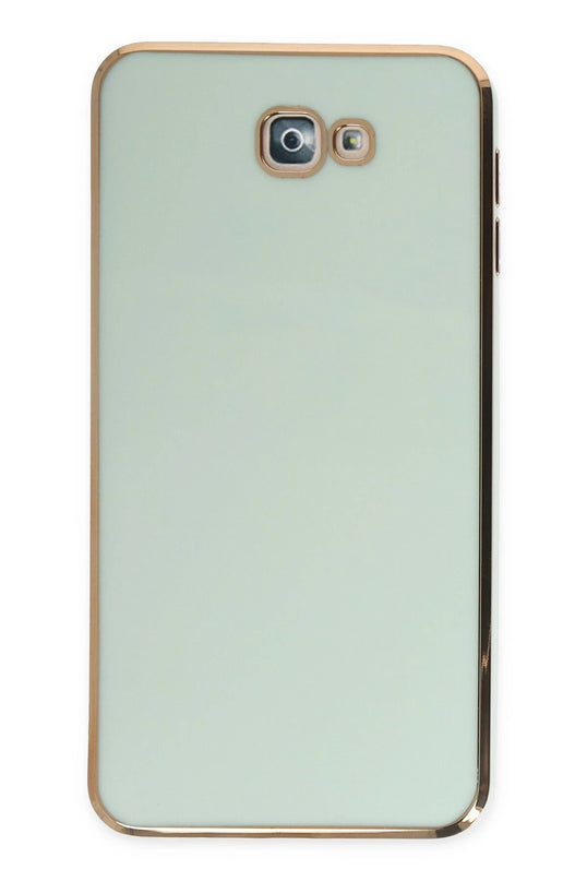 Samsung Galaxy J7 Prime Volet Silikon Kılıf - Açık Yeşil