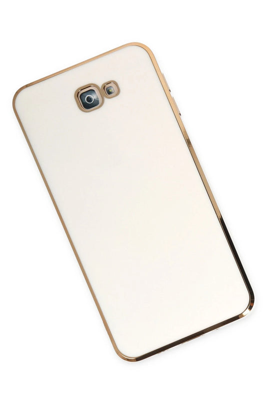 Samsung Galaxy J7 Prime Volet Silikon Kılıf - Beyaz 2