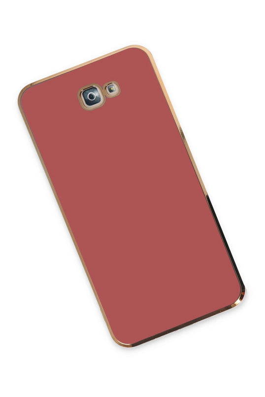 Samsung Galaxy J7 Prime Volet Silikon Kılıf - Kırmızı 3