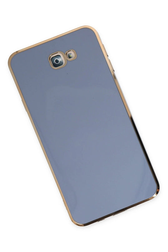 Samsung Galaxy J7 Prime Volet Silikon Kılıf - Mavi 2