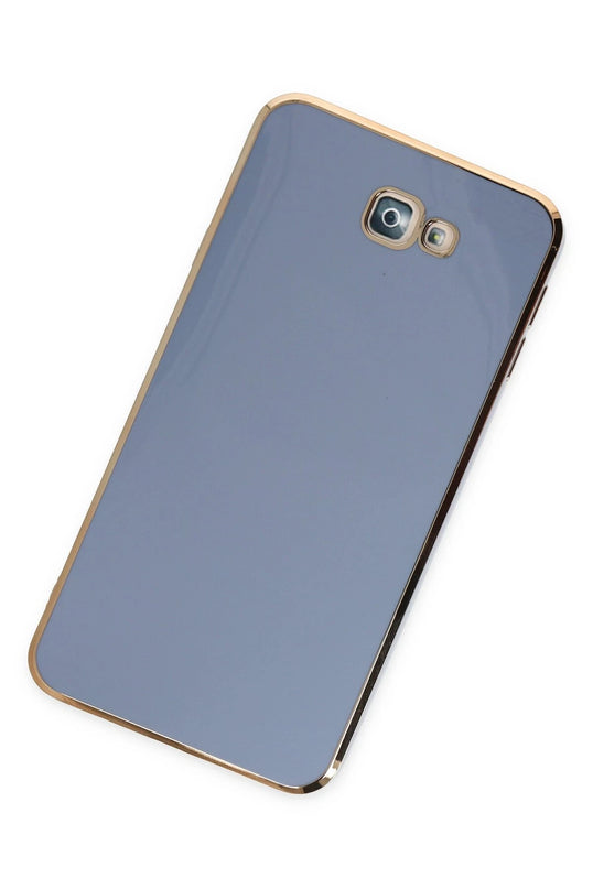 Samsung Galaxy J7 Prime Volet Silikon Kılıf - Mavi 3