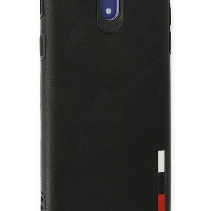 Samsung Galaxy J7 Pro / J730 Loop Deri Silikon Kılıf - Siyah 3