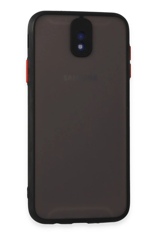 Samsung Galaxy J7 Pro / J730 Montreal Silikon Kapak Kılıf - Siyah
