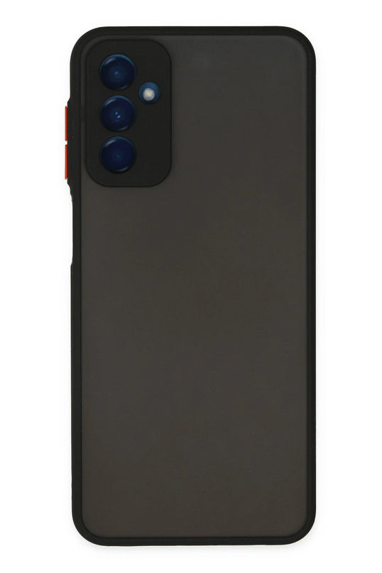 Samsung Galaxy M13 Montreal Silikon Kapak Kılıf - Siyah