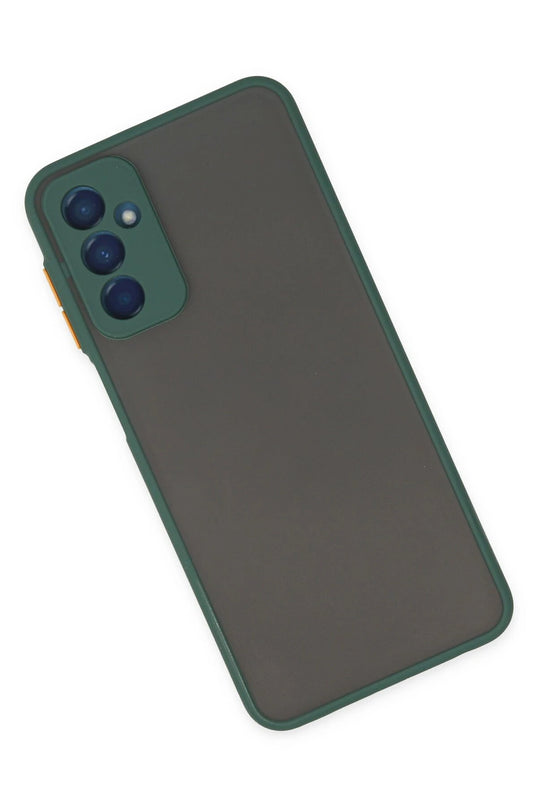 Samsung Galaxy M13 Montreal Silikon Kapak Kılıf - Yeşil 2