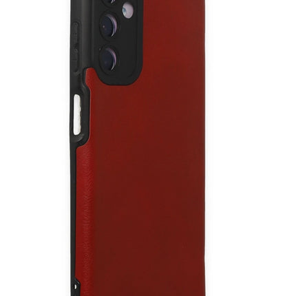 Samsung Galaxy M14 5G Loop Deri Silikon Kılıf - Kırmızı 2