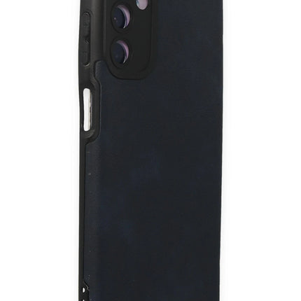 Samsung Galaxy M14 5G Loop Deri Silikon Kılıf - Lacivert 2