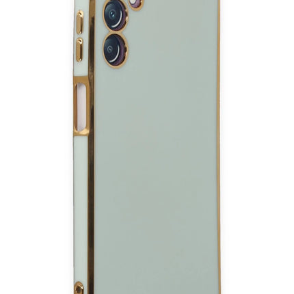 Samsung Galaxy M14 5G Volet Silikon Kılıf - Açık Yeşil 2