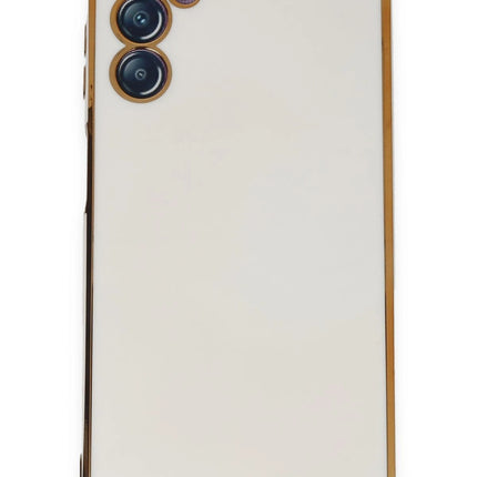 Samsung Galaxy M14 5G Volet Silikon Kılıf - Beyaz