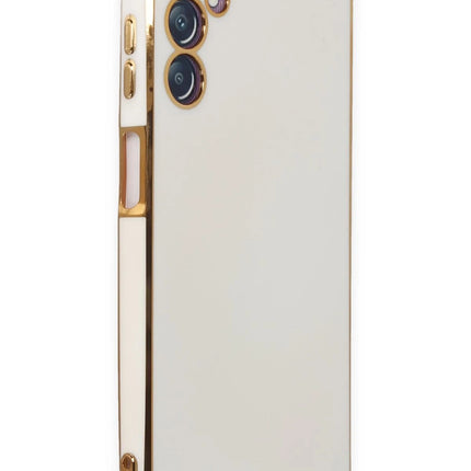 Samsung Galaxy M14 5G Volet Silikon Kılıf - Beyaz 2