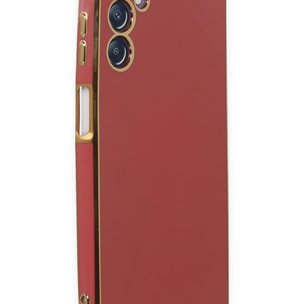Samsung Galaxy M14 5G Volet Silikon Kılıf - Kırmızı 2