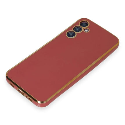 Samsung Galaxy M14 5G Volet Silikon Kılıf - Kırmızı 4