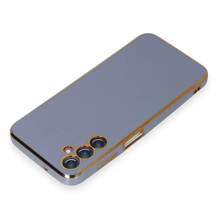 Samsung Galaxy M14 5G Volet Silikon Kılıf - Mavi 3