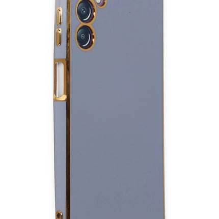 Samsung Galaxy M14 5G Volet Silikon Kılıf - Mavi 2