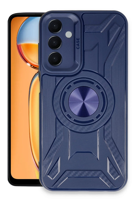 Samsung Galaxy M15 Lincoln Silikon Kılıf - Lacivert
