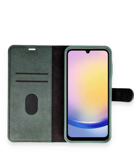 Samsung Galaxy M15 Trend S Plus Kapaklı Kılıf - Taba 3