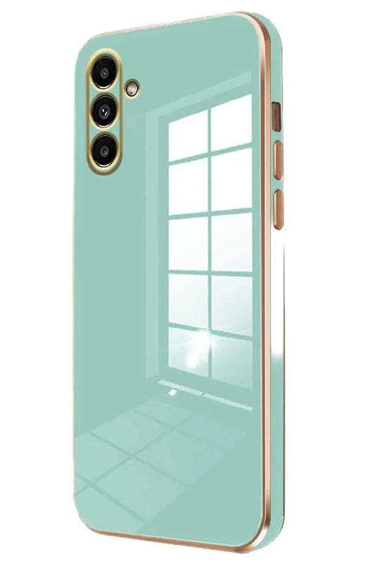 Samsung Galaxy M15 Volet Silikon Kılıf - Açık Yeşil