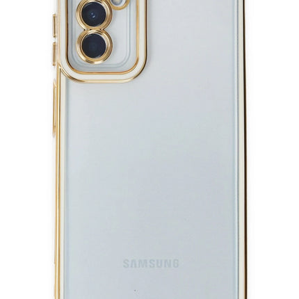 Samsung Galaxy M23 Liva Lens Silikon Kılıf - Beyaz 2