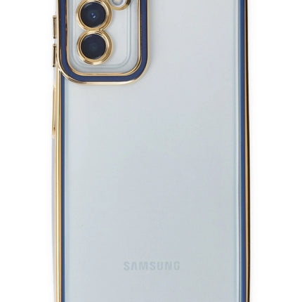 Samsung Galaxy M23 Liva Lens Silikon Kılıf - Mavi 2