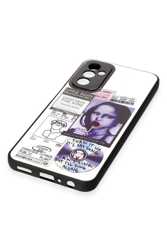 Samsung Galaxy M23 Mirror Desenli Kapak Kılıf - Desen 2 4