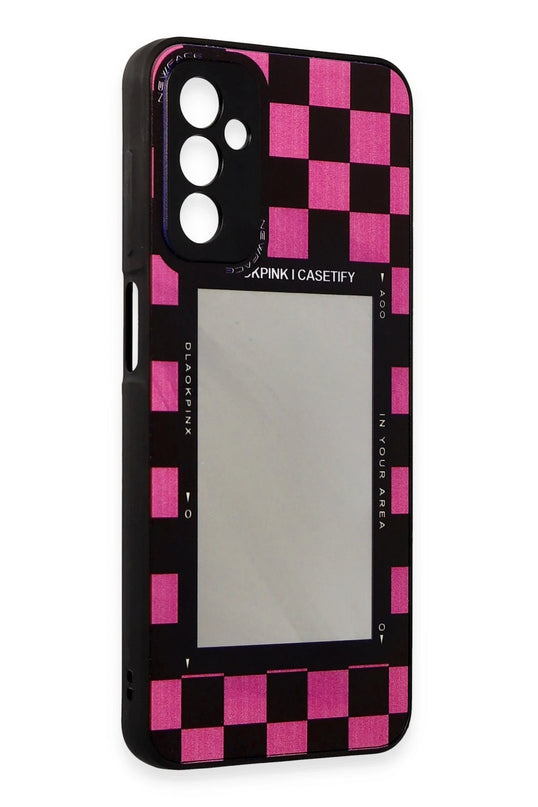 Samsung Galaxy M23 Mirror Desenli Kapak Kılıf - Desen 8