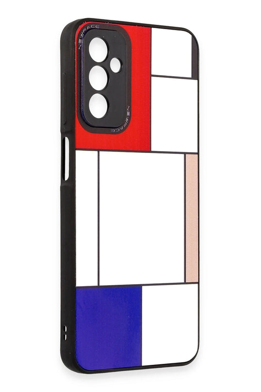 Samsung Galaxy M23 Mirror Desenli Kapak Kılıf - Desen 9