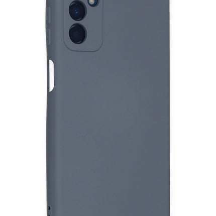 Samsung Galaxy M23 Nano içi Kadife Silikon Kılıf - Gri 3