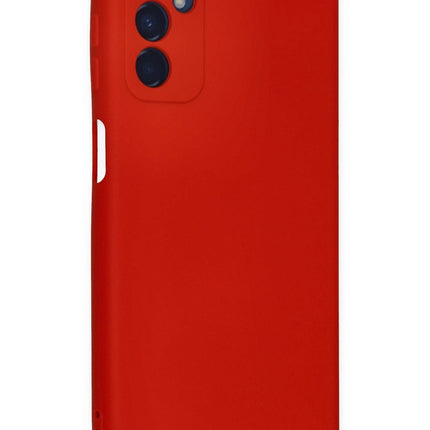 Samsung Galaxy M23 Nano içi Kadife Silikon Kılıf - Kırmızı 3