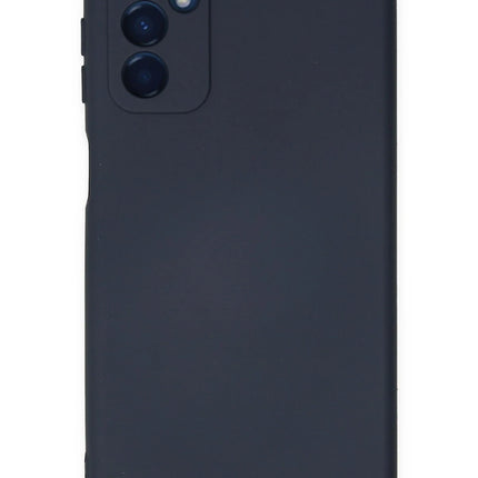 Samsung Galaxy M23 Nano içi Kadife Silikon Kılıf - Lacivert