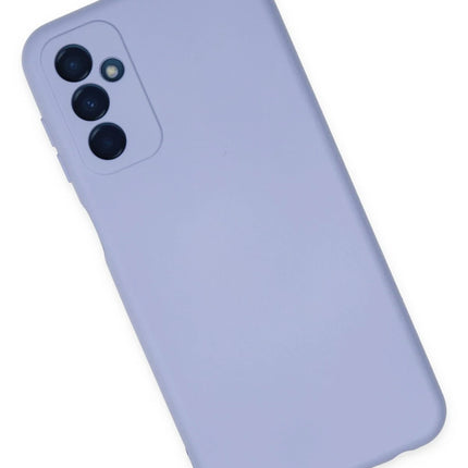 Samsung Galaxy M23 Nano içi Kadife Silikon Kılıf - Lila 2