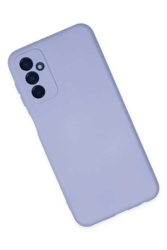 Samsung Galaxy M23 Nano içi Kadife Silikon Kılıf - Lila 2