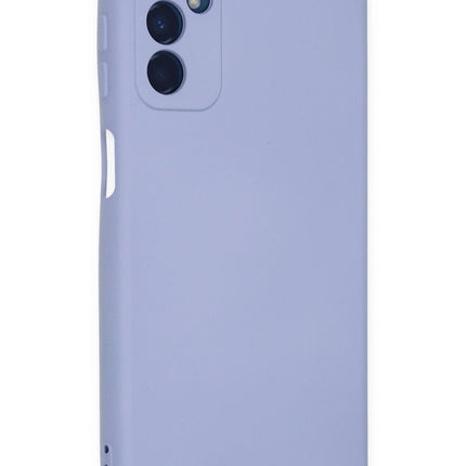 Samsung Galaxy M23 Nano içi Kadife Silikon Kılıf - Lila 3