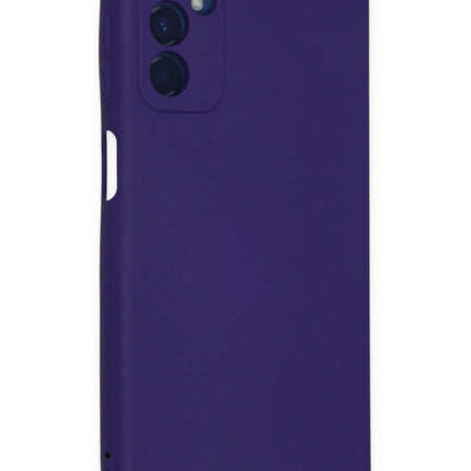 Samsung Galaxy M23 Nano içi Kadife Silikon Kılıf - Mor 3